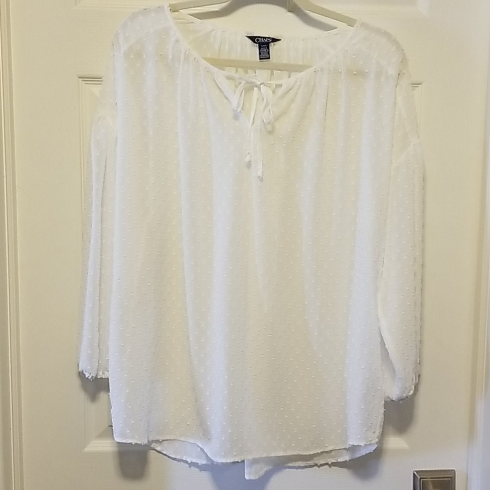 Chaps Cream Shirt